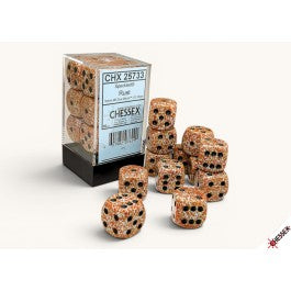 Chessex:  Speckled Rust 16mm d6 Dice Block