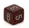 Chessex Speckled Silver Volcano 16MM D6 Dice Block