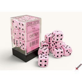 Chessex:  Speckled Pink 16mm d6 Dice Block