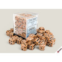 Chessex:  Speckled Rust 12mm d6 Dice Block