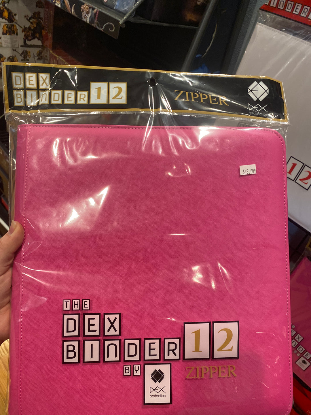 Dex Zipper Binder 12:Pink