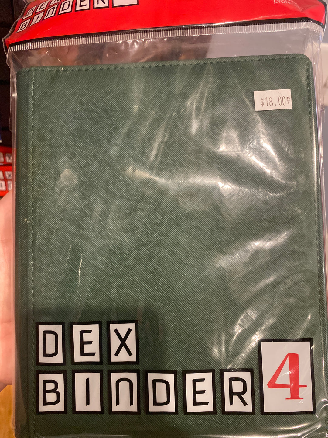 Dex binder 4:Green