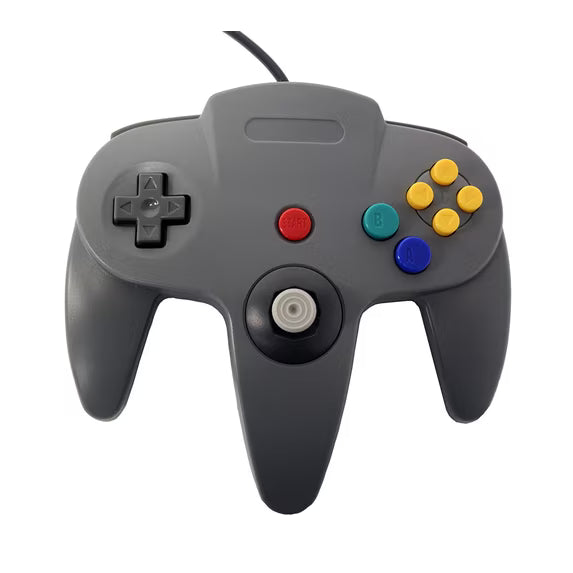 Black Controller - Nintendo 64 (Loose)