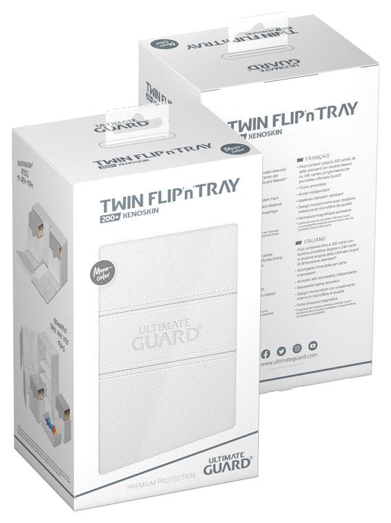 Twin Flip’N’Tray 200+ Xenoskin - White