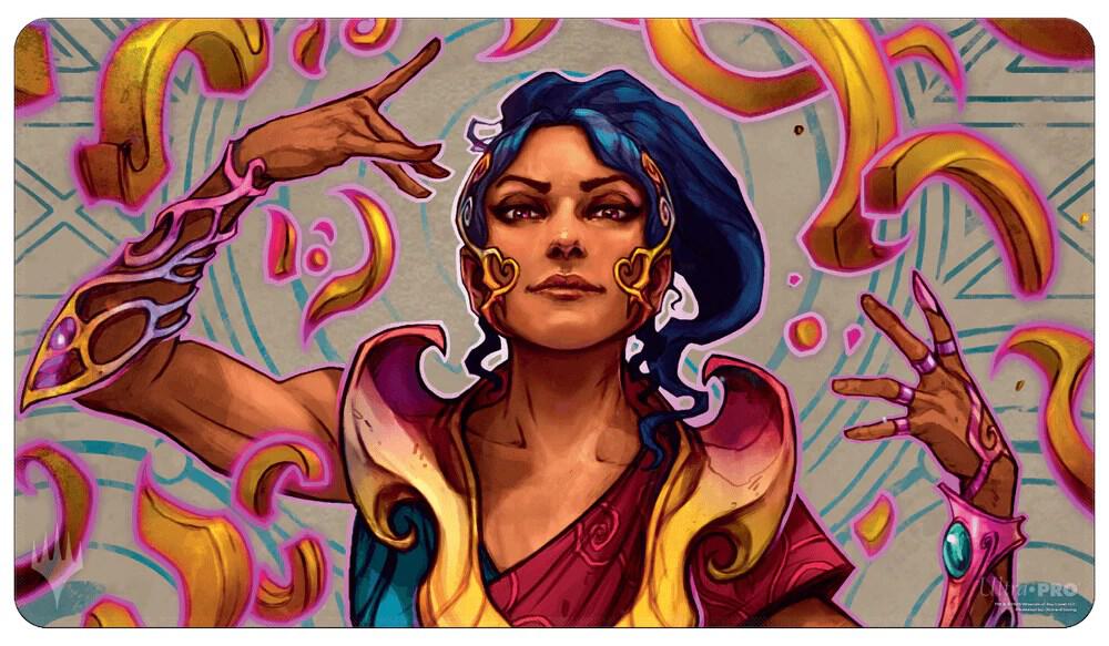 The Lost Caverns of Ixalan Saheeli, the Sun's Brilliance Standard Gaming Playmat