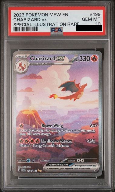 CHARIZARD EX SPECIAL ILLUSTRATION RARE PSA 10