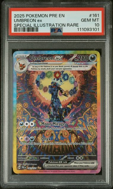 UMBREON EX SPECIAL ILLUSTRATION RARE PSA 10