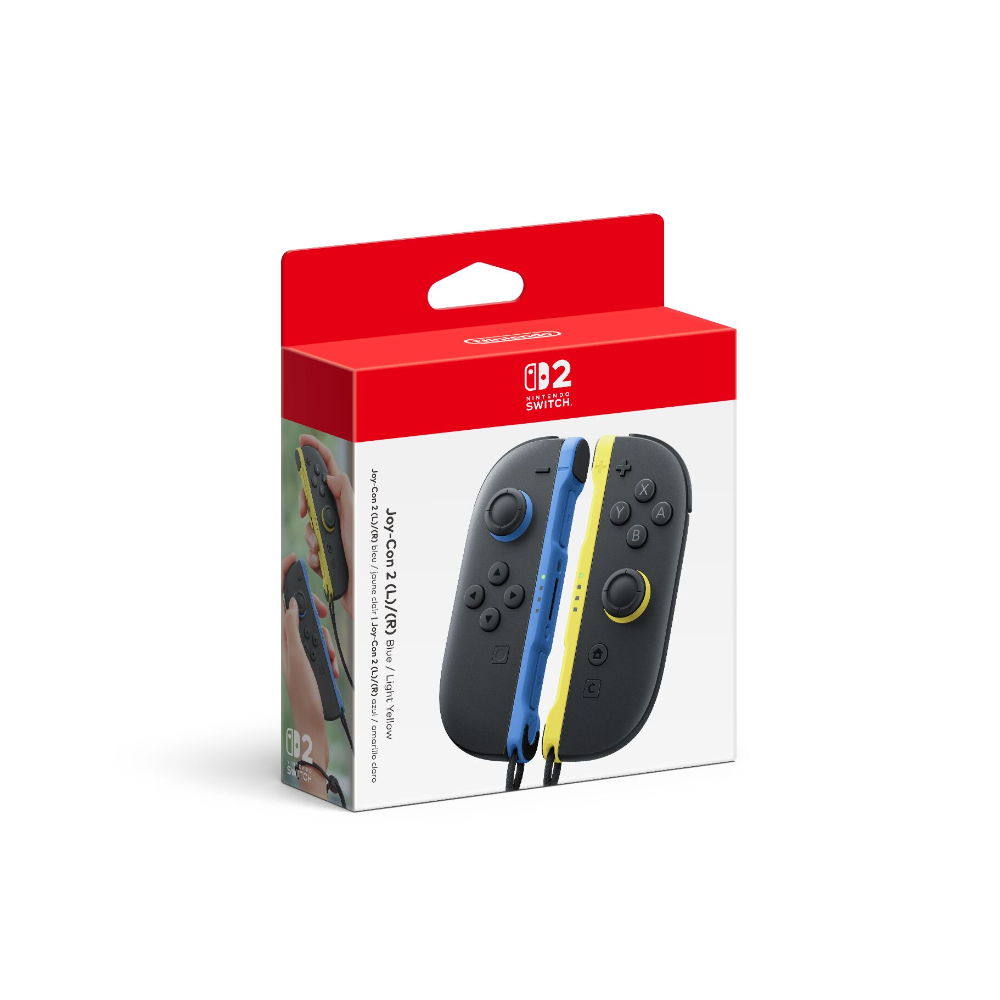 Switch 2 Joy-Con 2 Controllers (L)/(R): Blue / Light Yellow - Nintendo [PREORDER]