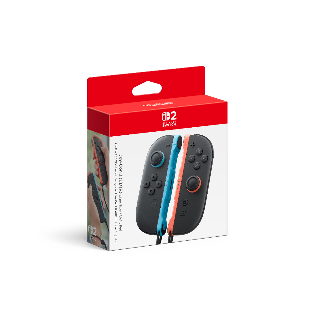 Switch 2 Joy-Con 2 (L)/(R): Light Blue / Light Red