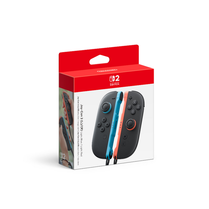 Switch 2 Joy-Con 2 (L)/(R): Light Blue / Light Red