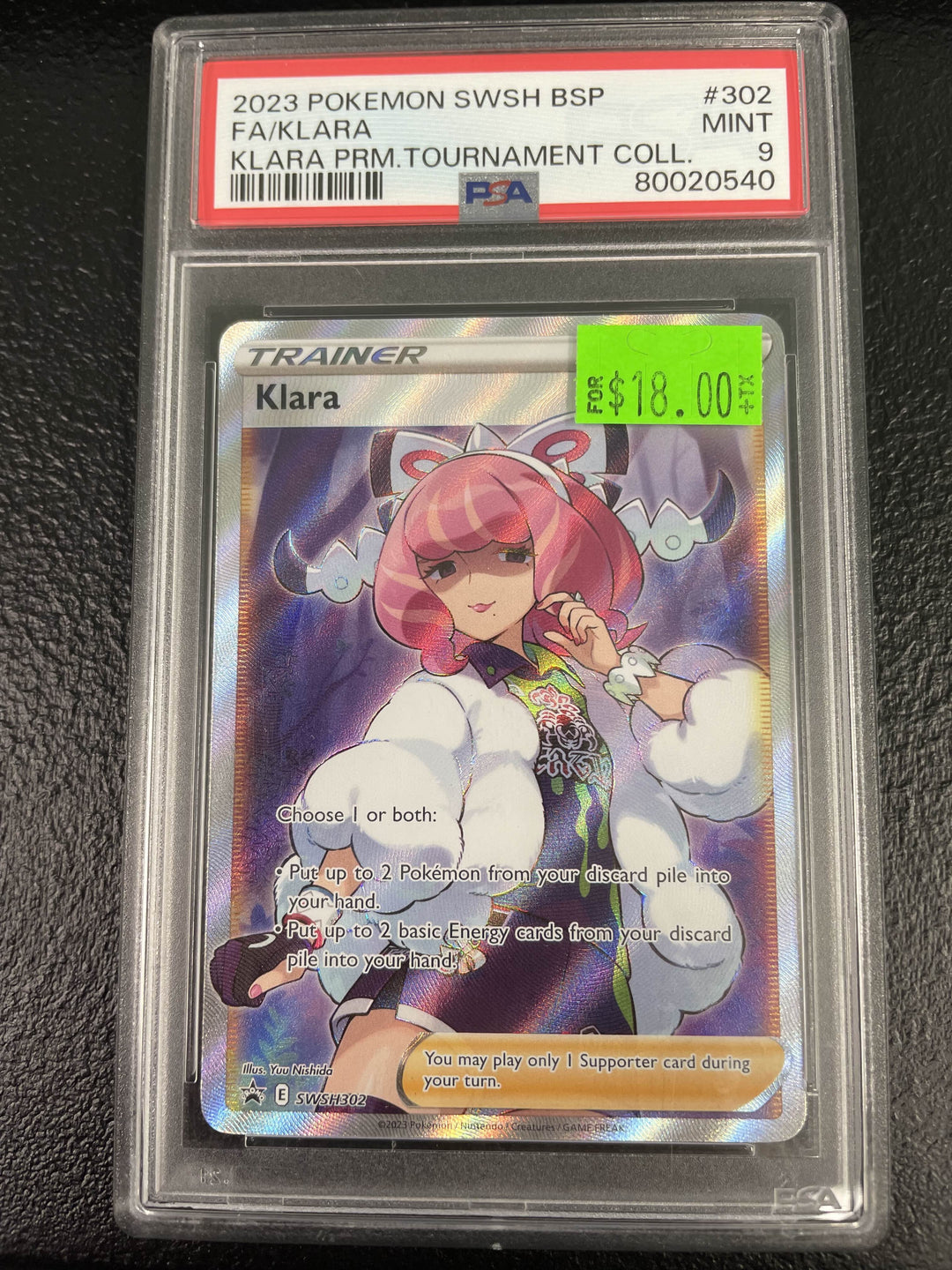 Klara Tournament Promo Collection PSA 9