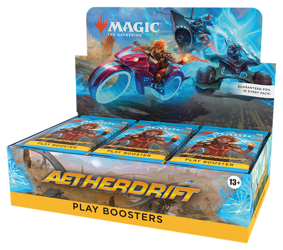 Aetherdrift Play Booster Display