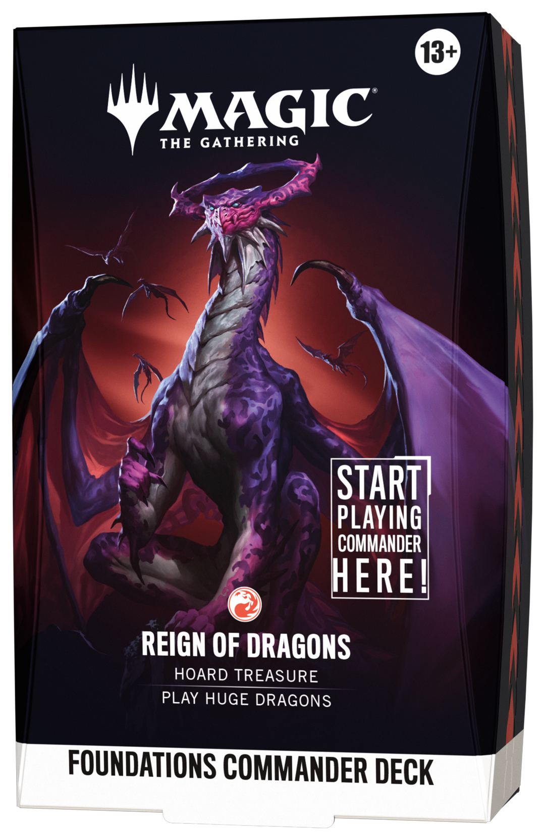 Magic the Gathering: Foundations Commander Deck - Reign of Dragons