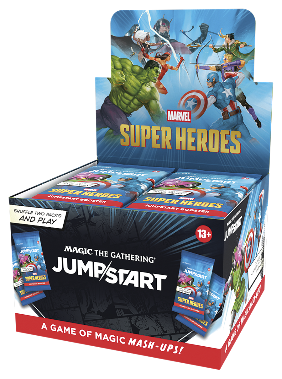 Marvel Super Heroes Jumpstart Display