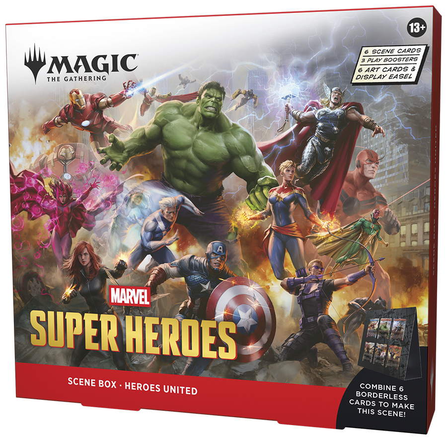 Marvel Super Heroes Scene Box - Heroes United