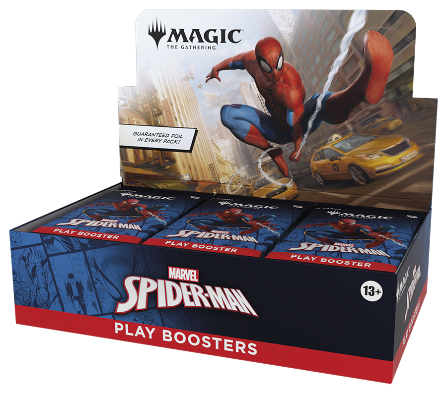 Spider-Man Play Booster Display