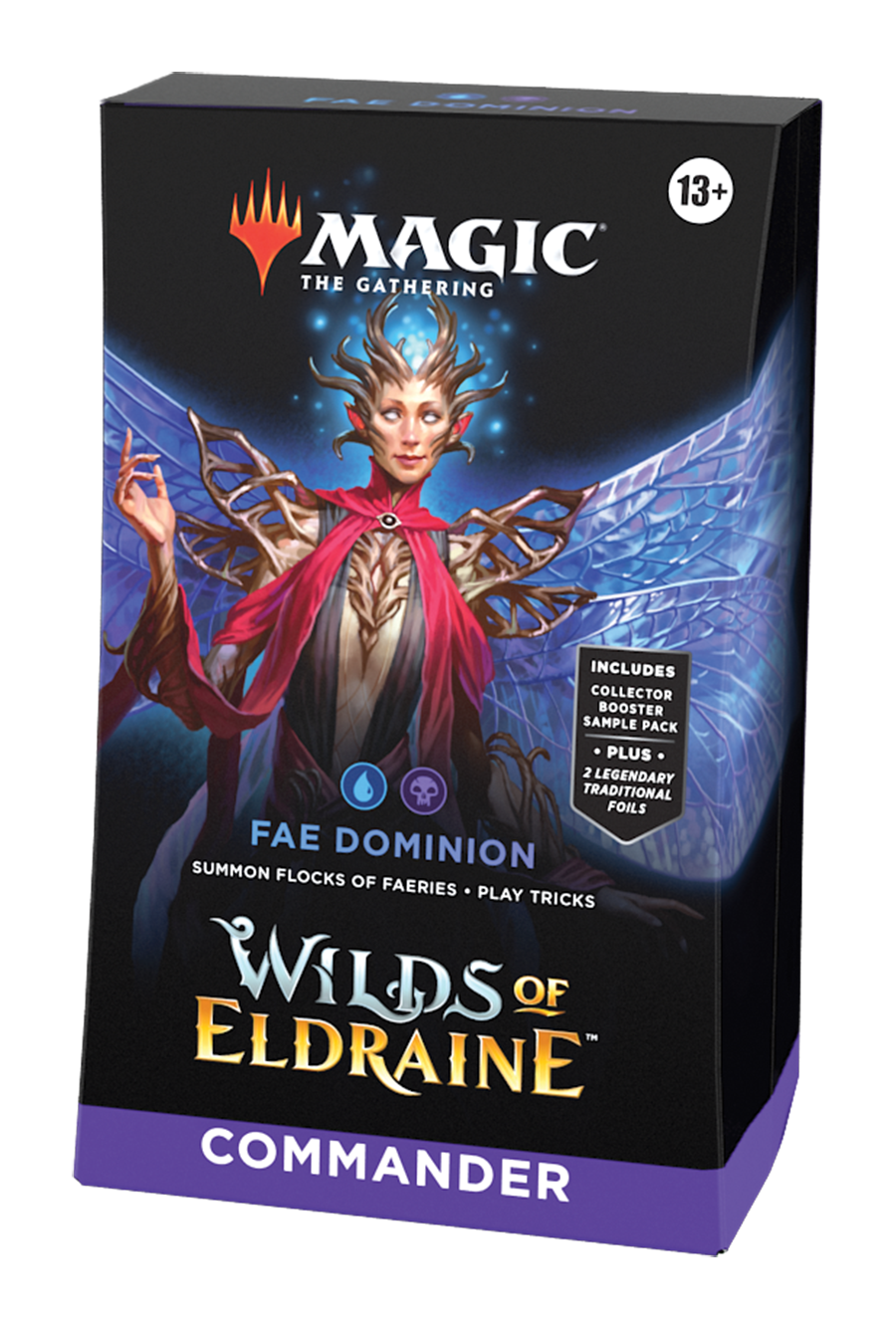 Wilds of Eldraine Fae Dominion Commander Deck