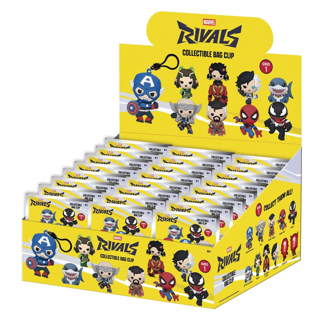 Marvel Rivals 3D Foam Bag Clip Blind Bag