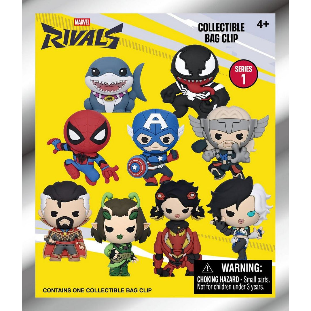 Marvel Rivals 3D Foam Bag Clip Blind Bag