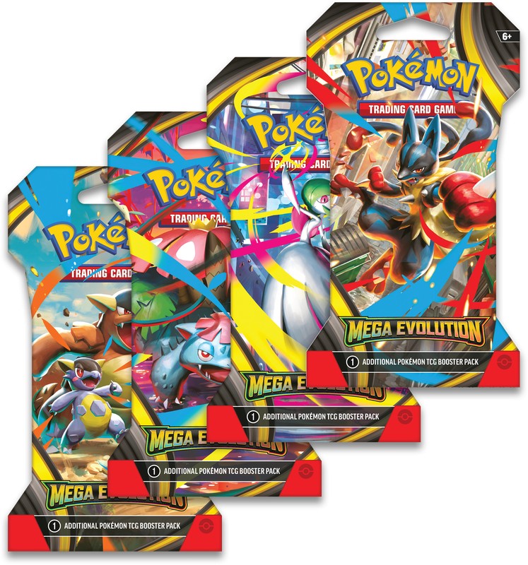 Mega Evolution Sleeved Booster Case