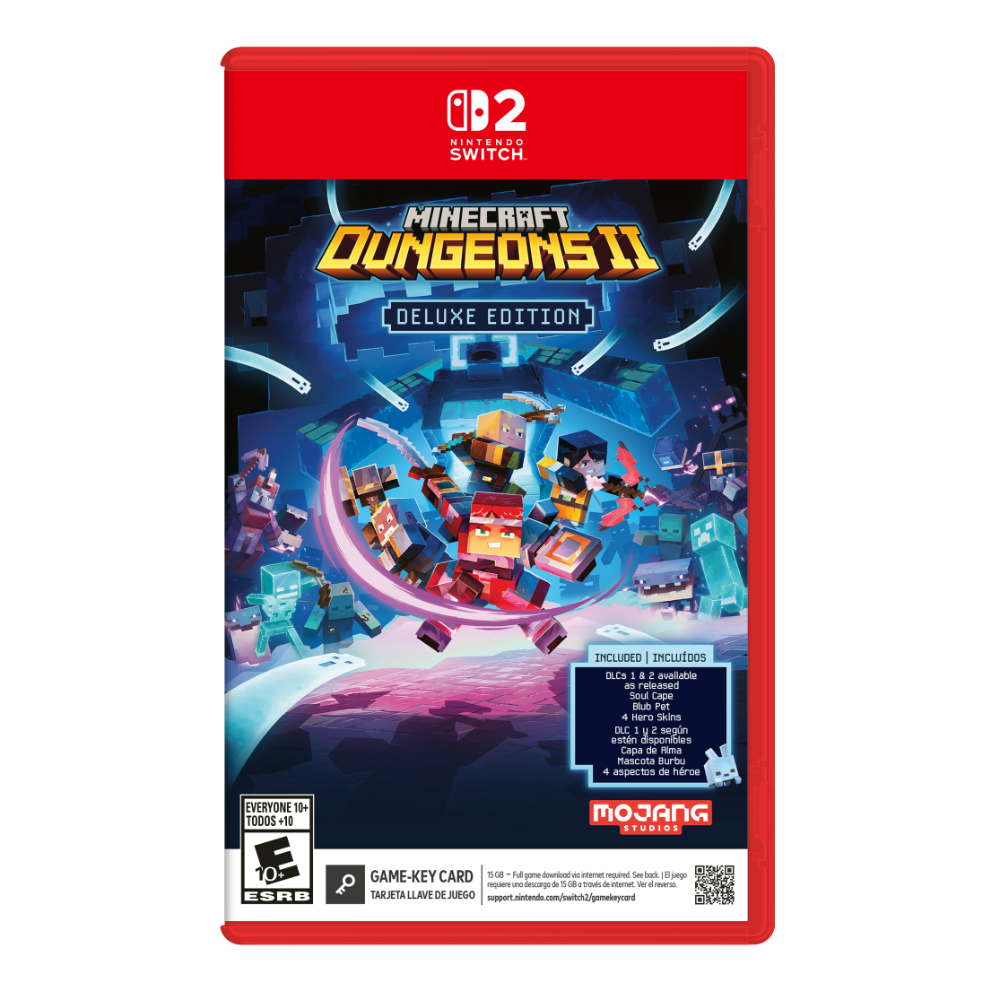 Minecraft Dungeons II: Deluxe Edition - Switch 2 (Game-Key Card) [PREORDER]