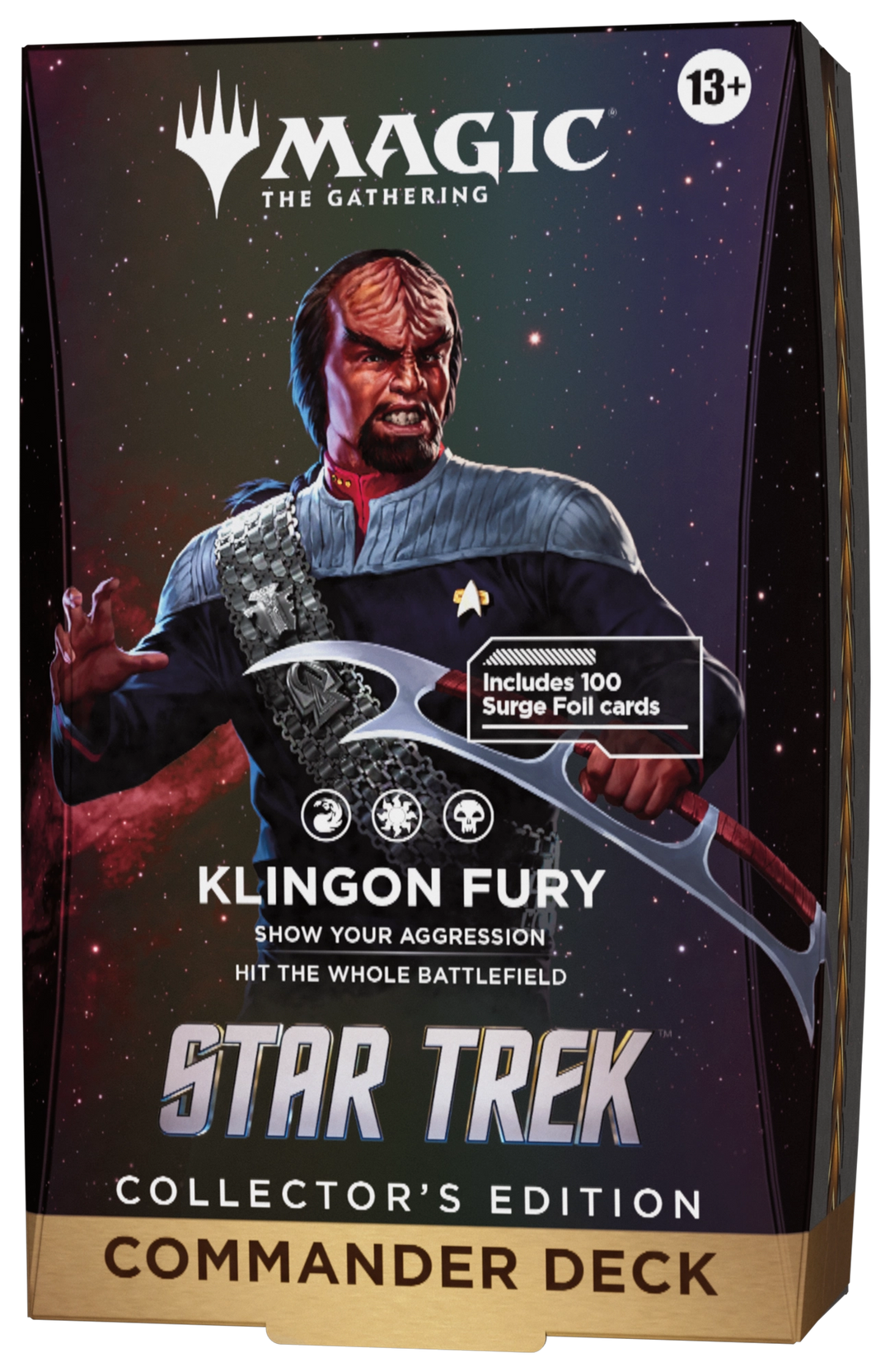Star Trek Collector's Edition Commander Deck Klingon Fury