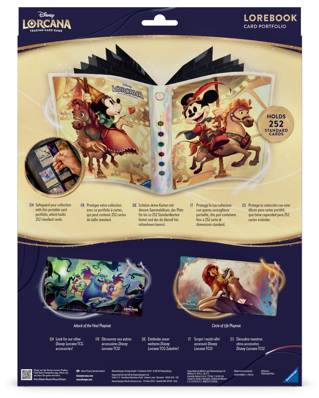 Lorcana TCG: 9-pocket Portfolio - Mickey & Minnie