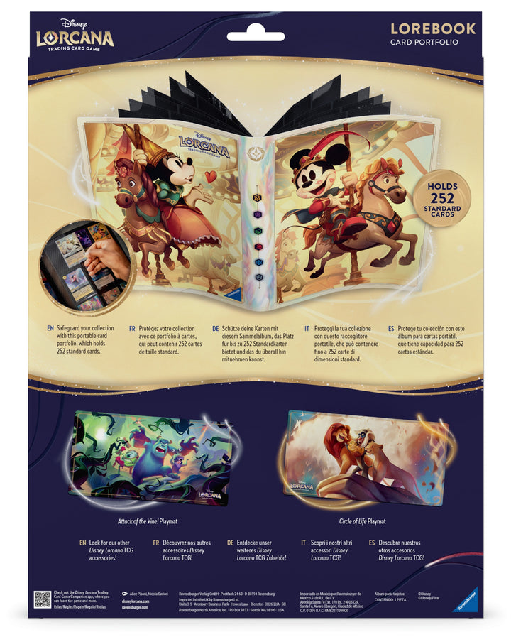 Lorcana TCG: 9-pocket Portfolio - Mickey & Minnie