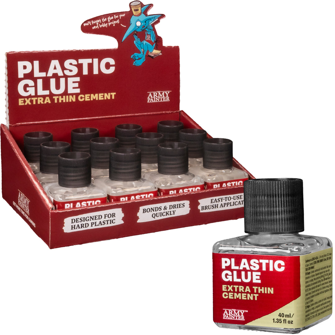 The Army Painter: Glue - Extra Thin Plastic Cement Display