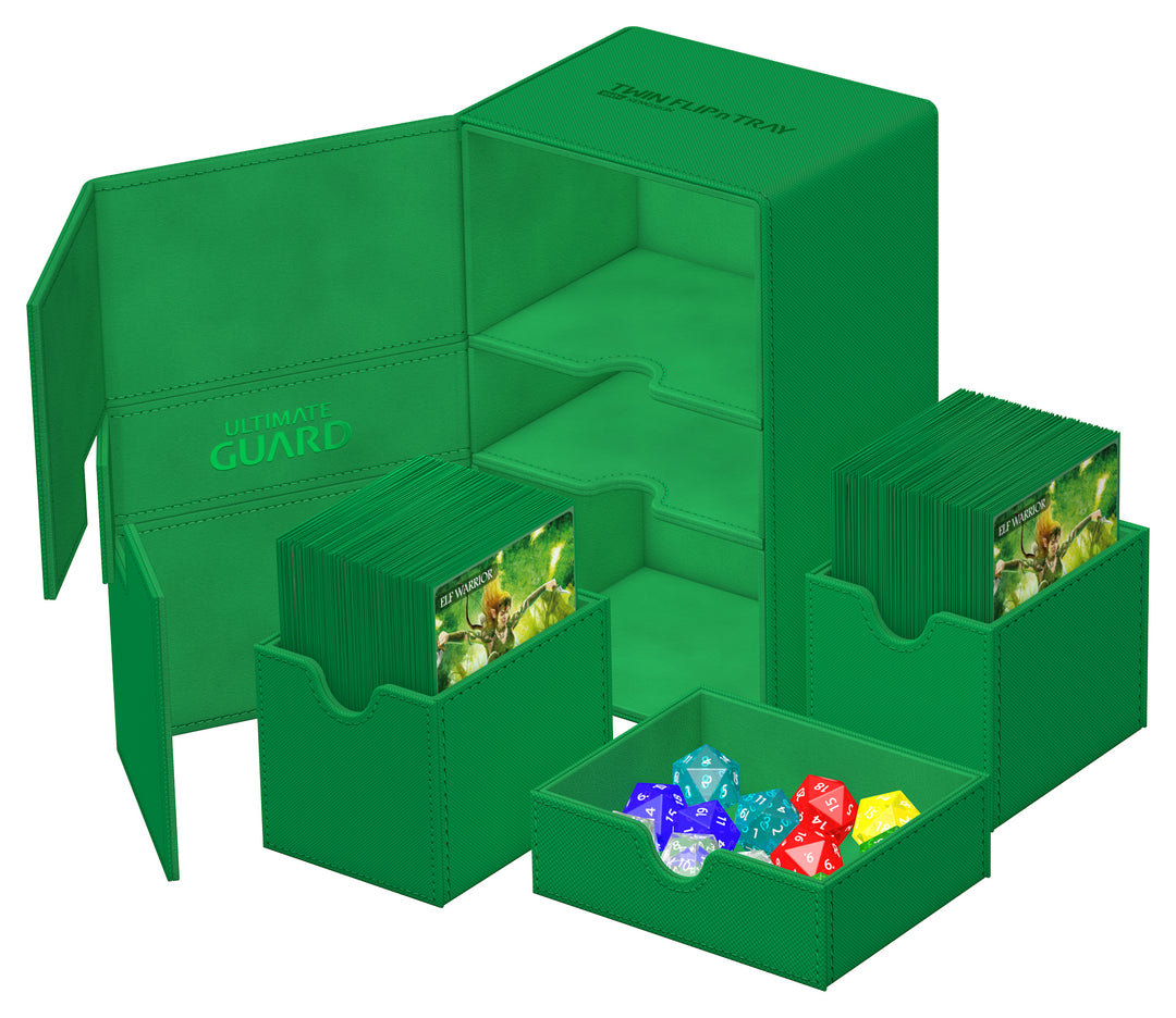 Twin Flip 'n' Tray 160+ Monocolor Green