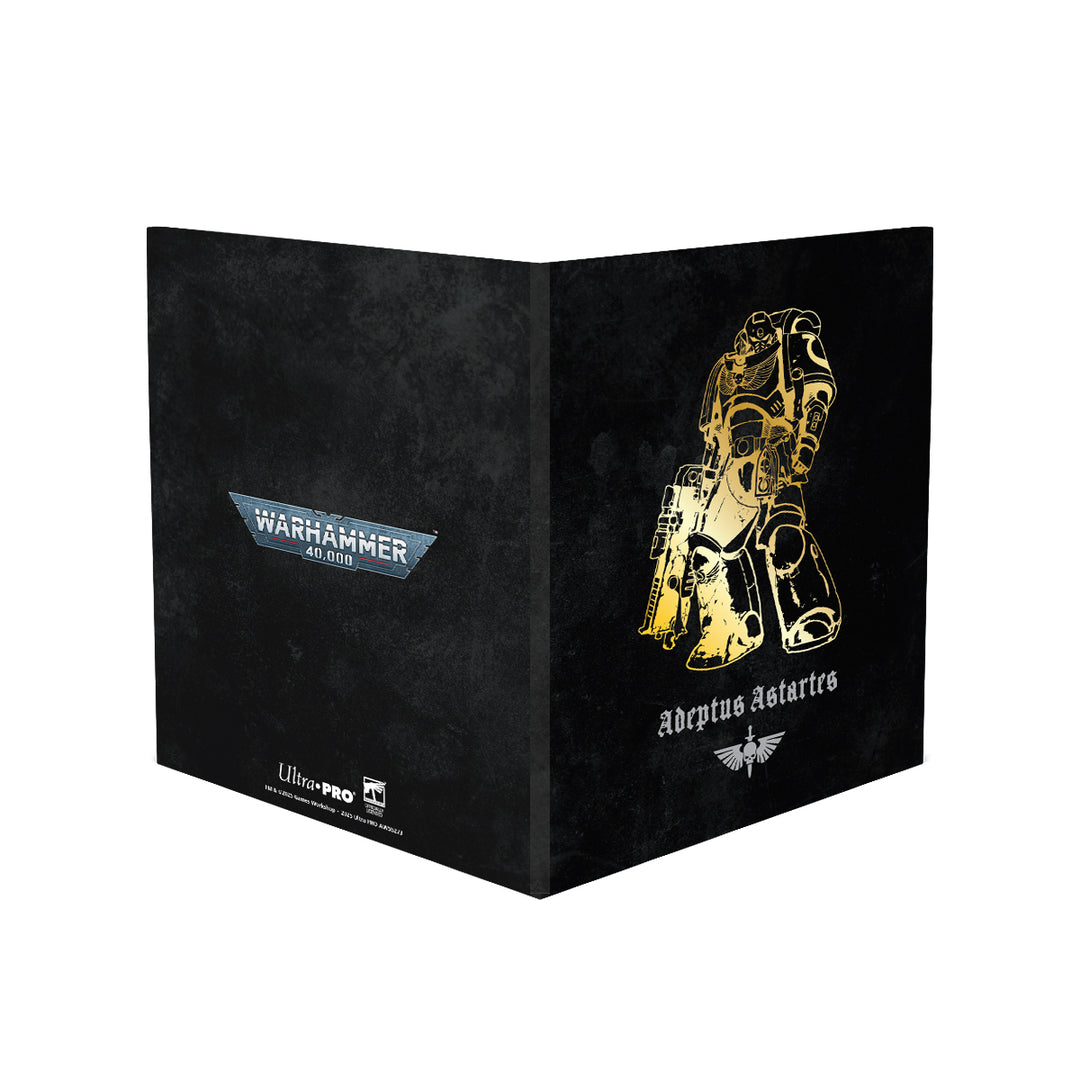 Ultra Pro Datasheet & Inner Card Folio Warhammer 40 K Adeptus Astartes Codex Aligned