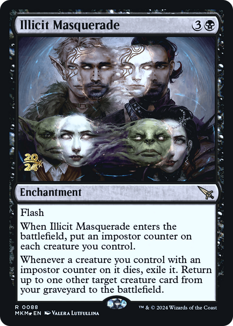 Illicit Masquerade (PRE-88S) -  Foil