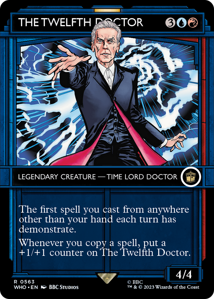 The Twelfth Doctor (WHO-563) - : (Showcase) (Borderless) Foil