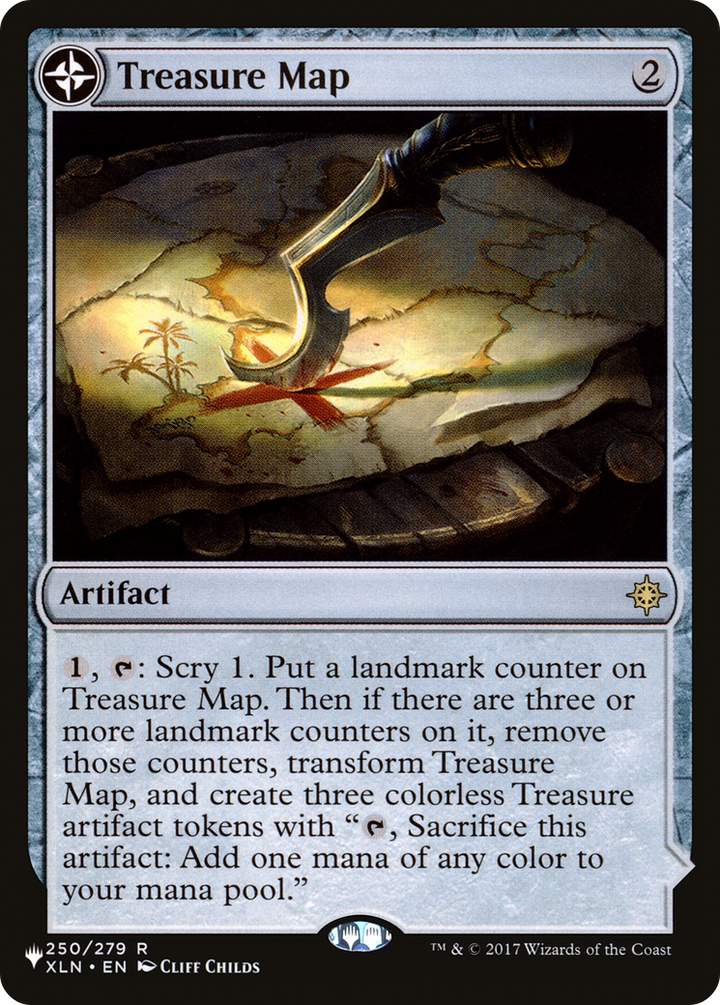 Treasure Map // Treasure Cove (LIST-XLN-250) - : (compasslanddfc)