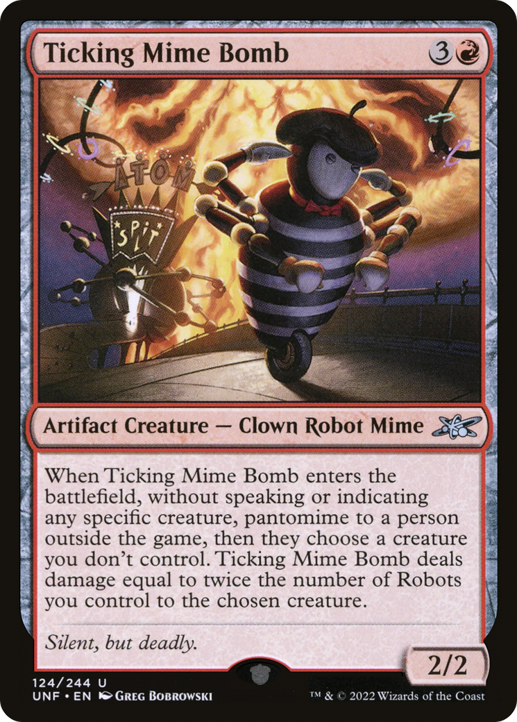 Ticking Mime Bomb (UNF-124) -