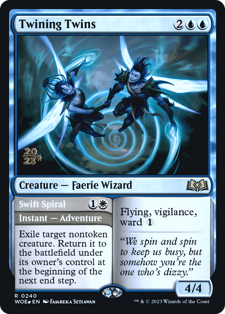 Twining Twins // Swift Spiral (PRE-240S) -  Foil