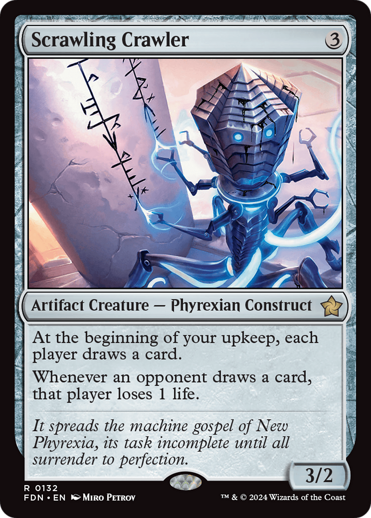 Scrawling Crawler (FDN-132) -  Foil