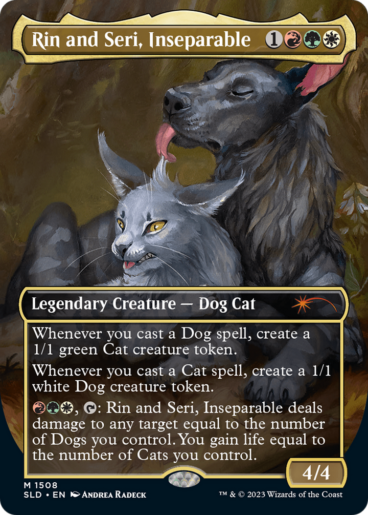 Rin and Seri, Inseparable // Rin and Seri, Inseparable (SLD-1508) -  (Borderless) Foil