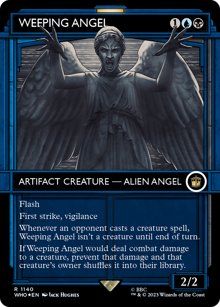 Weeping Angel (WHO-1140) - : (Showcase) (Borderless) Foil