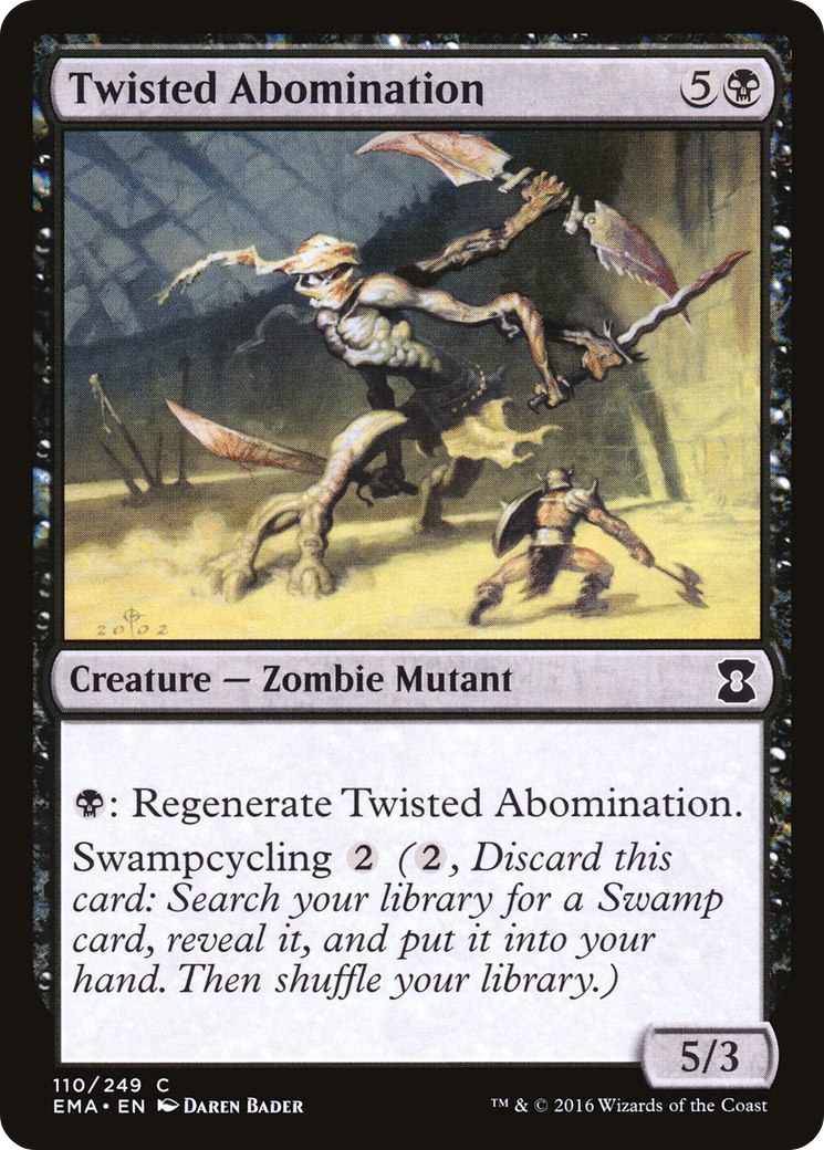 Twisted Abomination (EMA-110) -  Foil