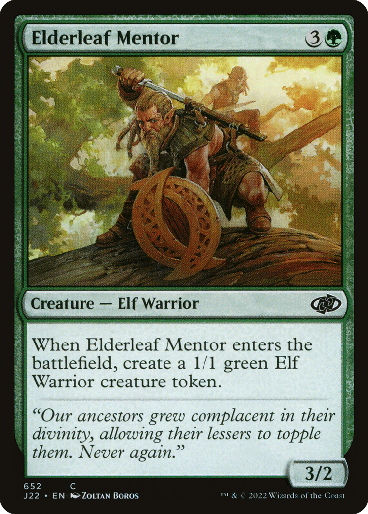 Elderleaf Mentor (J22-652) -