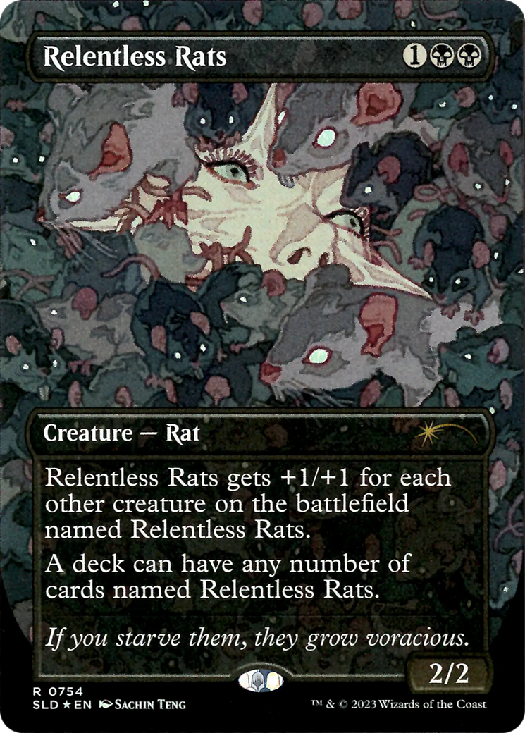 Relentless Rats (SLD-754) -  (Borderless) Foil