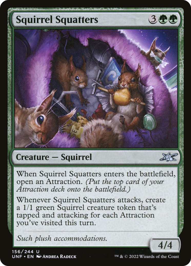 Squirrel Squatters (UNF-156) -  Foil