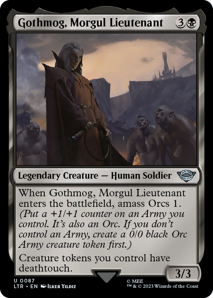 Gothmog, Morgul Lieutenant (LTR-087) -  Foil