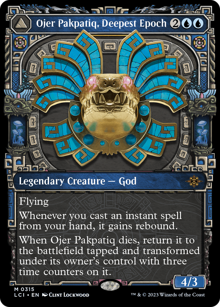 Ojer Pakpatiq, Deepest Epoch // Temple of Cyclical Time (LCI-315) - : (Showcase) Foil