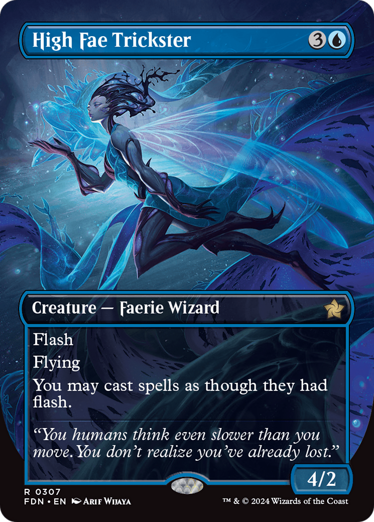 High Fae Trickster (FDN-307) -  (Borderless)