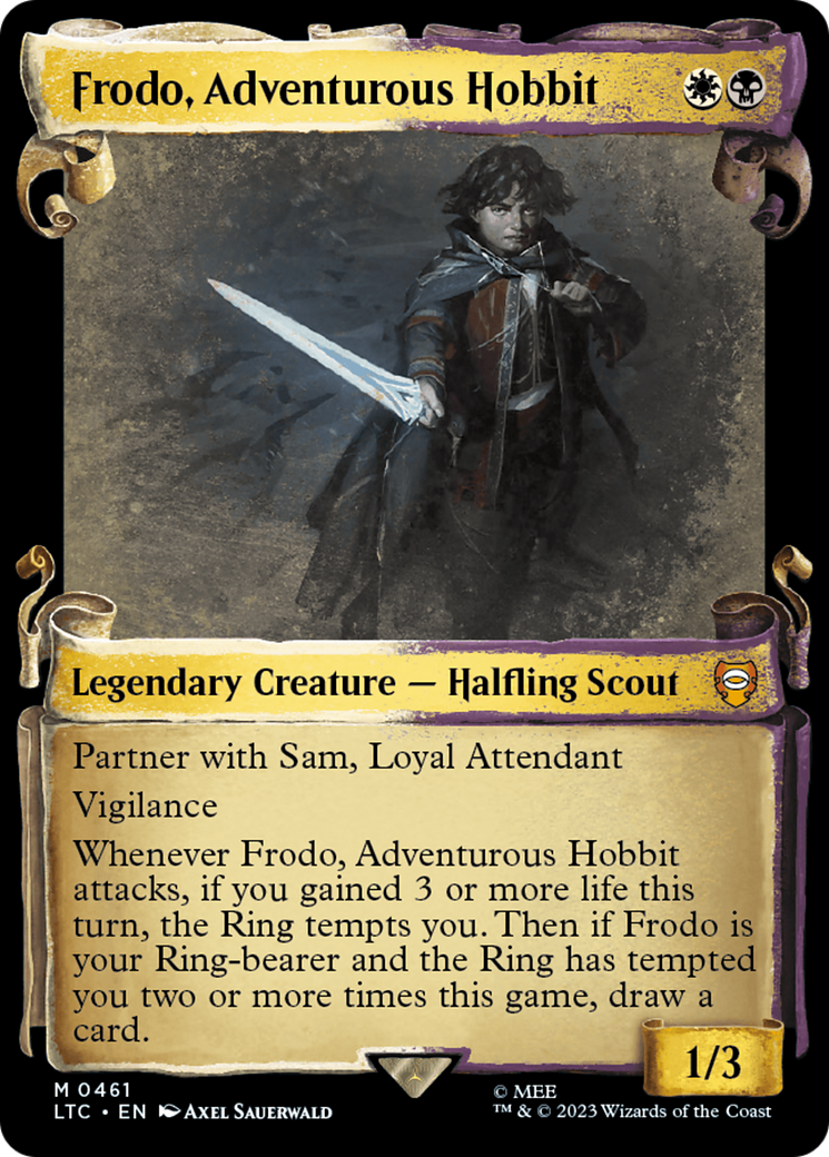 Frodo, Adventurous Hobbit (LTC-461) - : (Showcase) Foil