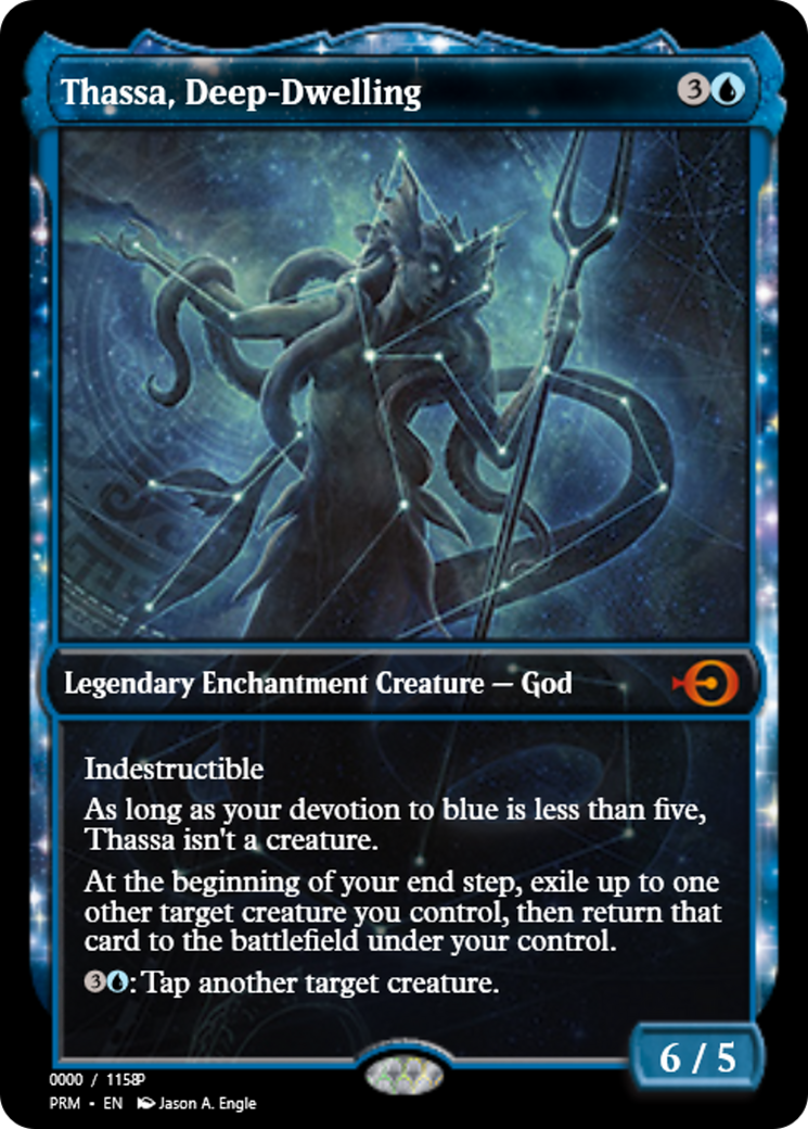 Thassa, Deep-Dwelling (PRM-79853) - : (enchantment) Foil