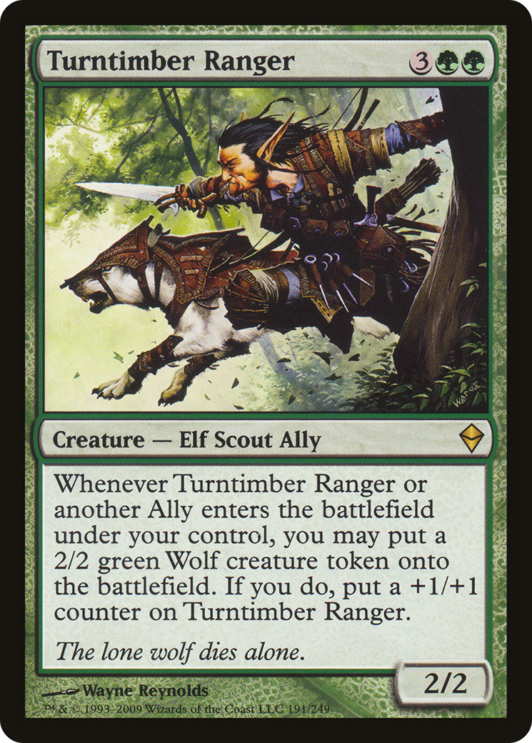 Turntimber Ranger (ZEN-191) -  Foil