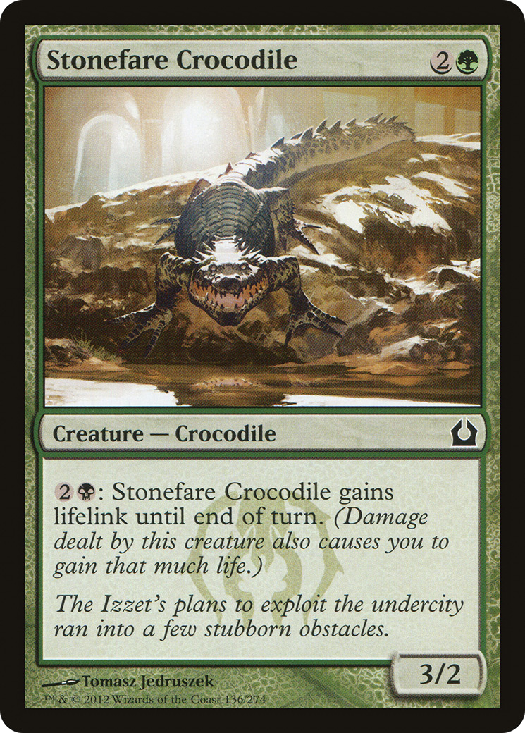 Stonefare Crocodile (RTR-136) -  Foil